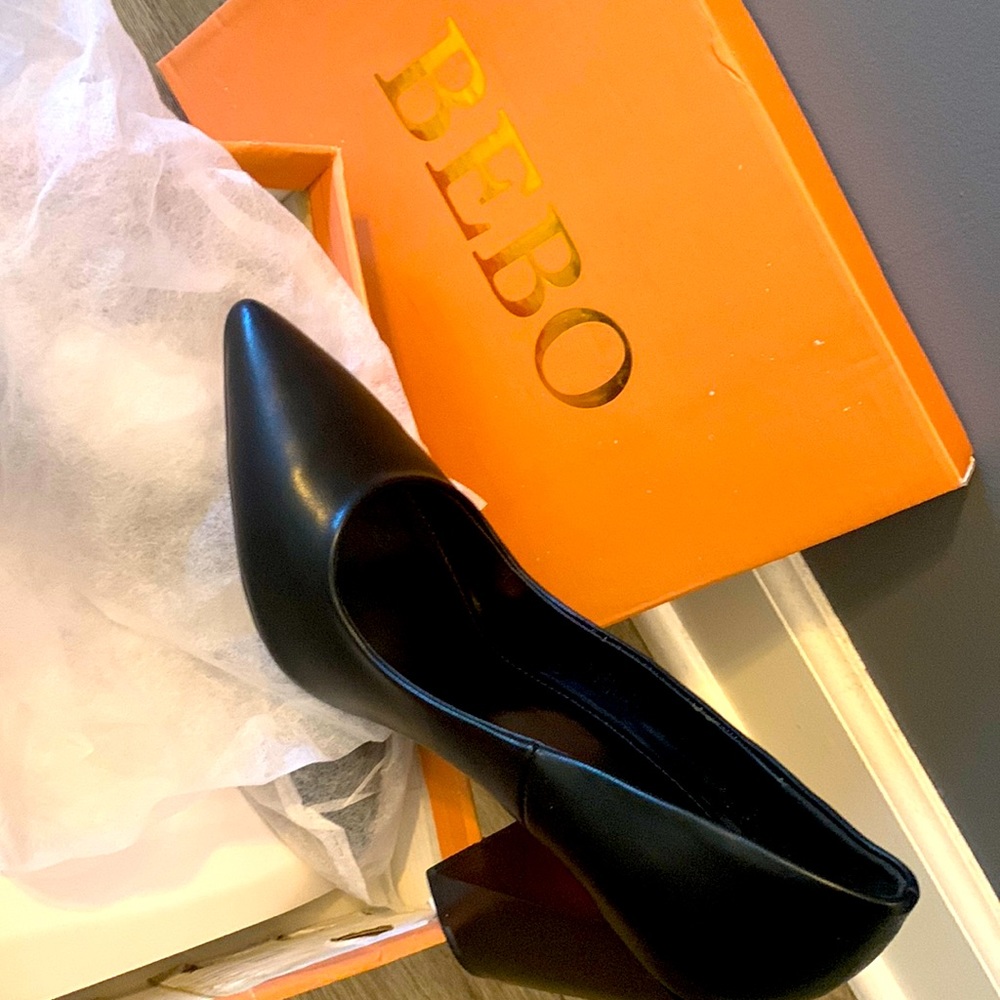 Bebo/Brinley black / size 39 /8.5 US new #flightattendant